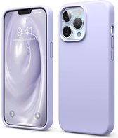 Apple iPhone 13 Pro Case Violet - Coque arrière en Siliconen