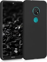 kwmobile telefoonhoesje voor Nokia 7.2 - Hoesje voor smartphone - Back cover in mat zwart