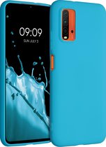 kwmobile hoesje voor Xiaomi Redmi 9T - backcover voor smartphone - zeeblauw