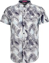 DEELUXE Shirt met korte mouwen en tropische print SOLEDAD Navy