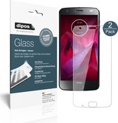 dipos I 2x Pantserfolie helder compatibel met Lenovo Moto Z2 Force Beschermfolie 9H screen-protector