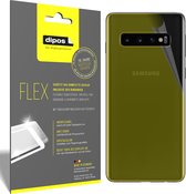 dipos I 3x Beschermfolie 100% geschikt voor Samsung Galaxy S10 Rückseite Folie I 3D Full Cover screen-protector