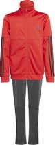 adidas 3-Stripes Team Trainingspak Boys - Trainingspakken - rood - maat 128