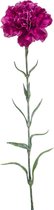 Emerald - Kunstbloem Anjer 67cm paars - Kunstplanten voor binnen