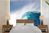 Behang - Fotobehang Zee - Golf - Schuim - Breedte 280 cm x hoogte 280 cm