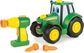 bouwpakket Johnny Tractor - John Deere 16-delig groen