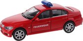 schaalmodel Nex BMW Feuerwehr die-cast rood 11 cm