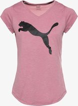 Puma Heather Cat dames sport T-shirt - Roze - Maat M