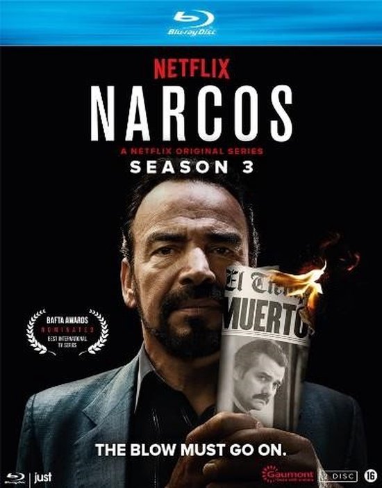 Narcos - Seizoen 3 (Blu-ray) (Blu-ray), Boyd Holbrook | Dvd's