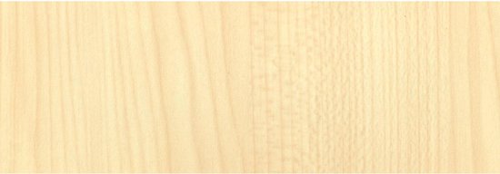 2x Stuks decoratie plakfolie essen houtnerf look lichtbruin 45 cm x 2 meter zelfklevend - Decoratiefolie - Meubelfolie