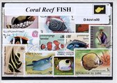 Koraalvissen – Luxe postzegel pakket (A6 formaat) : collectie van verschillende postzegels van koraalvissen – kan als ansichtkaart in een A6 envelop - authentiek cadeau - kado - ge