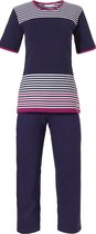 Dames pyjama blauw Pastunette