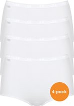 sloggi Basic+ Dames Maxi slip - 4-pack - Wit