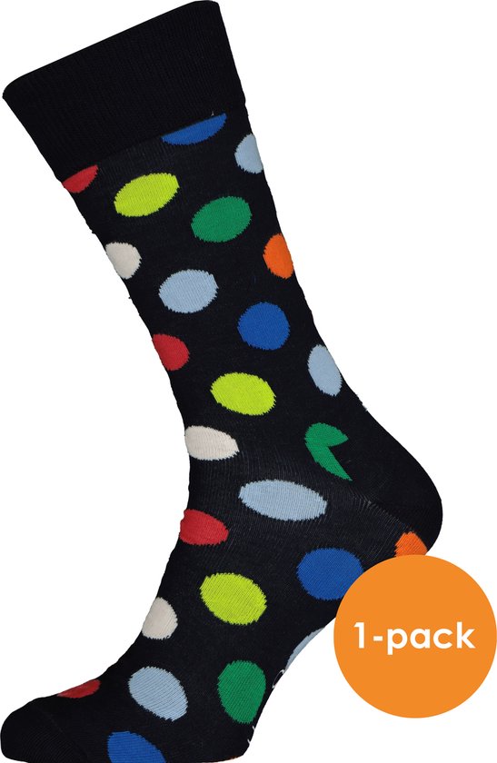 Happy Socks Big Dot Sock – Unisex – Maat: 36-40