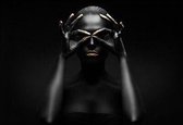 Goud En Zwarte Vrouw Model Print Poster Wall Art Kunst Canvas Printing Op Papier Living Decoratie 60X80cm Multi-color