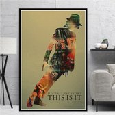 Michael Jackson Dancer Print Poster Wall Art Kunst Canvas Printing Op Papier Living Decoratie 30x45cm Multi-color