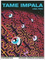 Psychedelic Tame Impala Print Poster Wall Art Kunst Canvas Printing Op Papier Living Decoratie  C4052-10