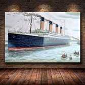 Klassieke Titanic Film Print Poster Wall Art Kunst Canvas Printing Op Papier Living Decoratie 15X20cm Multi-color