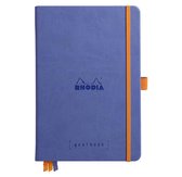 Goalboek hardcover - Sapphire - Dotted Ivoor papier - A5 - 90 gram - Rhodia - 224 vellen