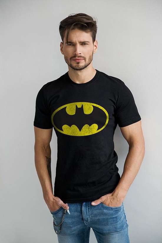 ervaring Zonder Dood in de wereld DC Comics Batman Classic logo Heren T-shirt maat M | bol.com