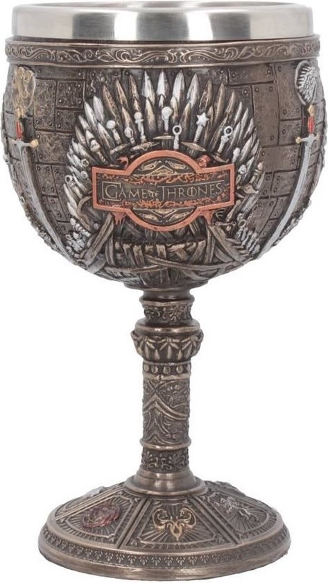 Game of Thrones Wijnglas - Iron Throne Goblet Kelk | bol.com