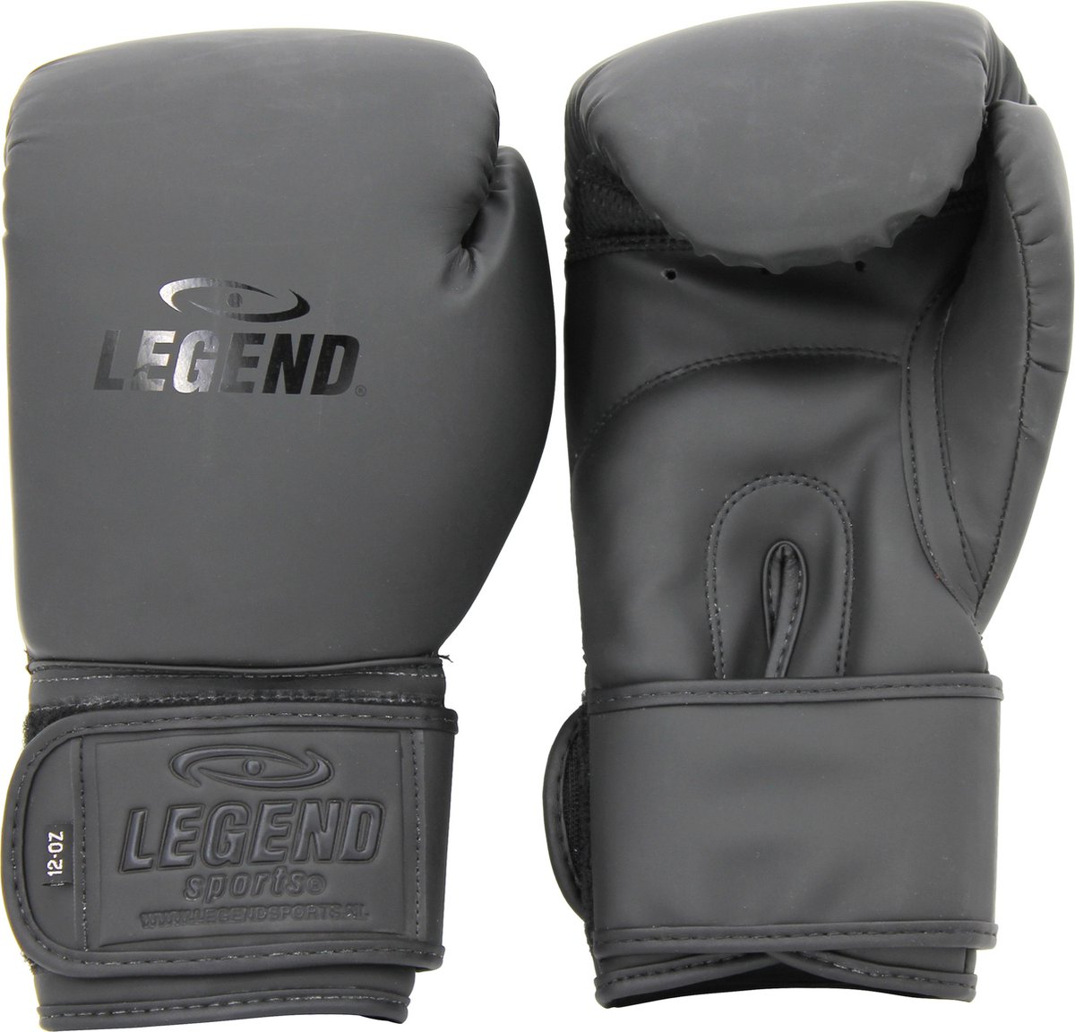 Legend Sports Bokshandschoenen Powerfit & Protect Matzwart Mt 08oz