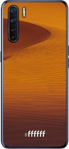 6F hoesje - geschikt voor OPPO A91 -  Transparant TPU Case - Sand Dunes #ffffff