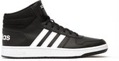 Adidas Hoops 2.0 Mid Sneakers Zwart/Wit Heren - Maat 40