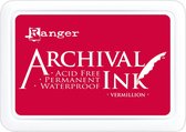 Tampon encreur Ranger Archival - Vermillion