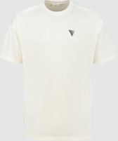 Purewhite -  Heren Relaxed Fit   T-shirt  - Wit - Maat L