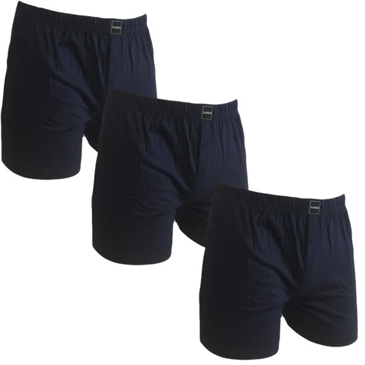 Suaque Klassieke boxer 3 pak Navy