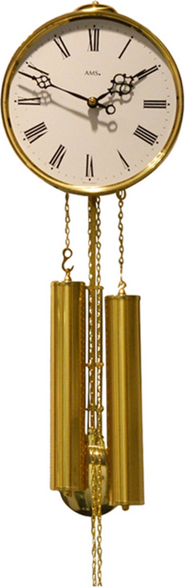 AMS 348 MESSING WANDKLOK MET SLINGER