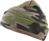 Chapeau Commando camouflage vert-