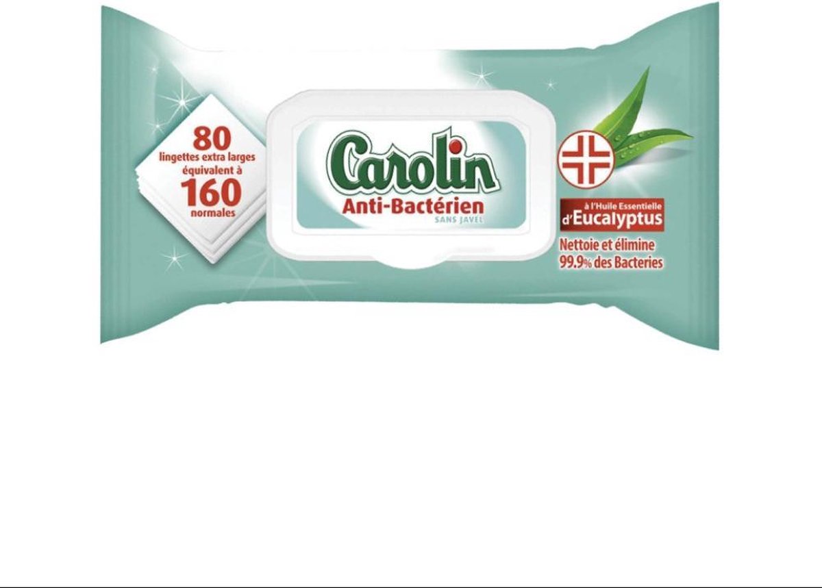 Carolin Hygiëne Grote Doekjes Eucalyptus