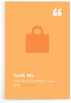 Walljar - Jack Ma - Muurdecoratie - Poster