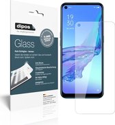 dipos I 2x Pantserfolie helder compatibel met Oppo A53 (2020) Beschermfolie 9H screen-protector (expres kleiner dan het glas omdat het gebogen is)