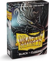 Dragon Shield Card Sleeves: Japanese Classic Black (59x86mm) - 60 stuks