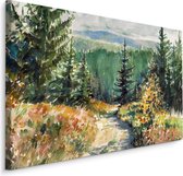 Peinture - Belle peinture de paysage, impression sur toile, prime