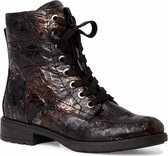 Jana Dames Half laarsje 8-8-25206-27 008 zwart H-breedte Maat: 42 EU