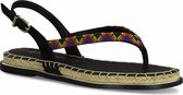 Tamaris Dames Sandaal 1-1-28193-36 001 zwart Maat: 37 EU