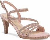 Marco Tozzi Dames Sandaaltje 2-2-28310-26 592 rozih F-breedte Maat: 40 EU