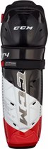 CCM Jetspeed FT4 Scheenbeschermers Volwassenen  - Senior - Zwart/Rood