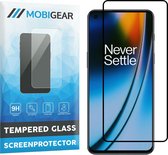 Mobigear Premium - Screenprotector geschikt voor OnePlus Nord 2 Glazen Screenprotector - Case Friendly - Zwart