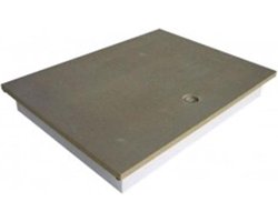 Vloerluik Geïsoleerd 595x795x22mm Rc3.5 met Ring