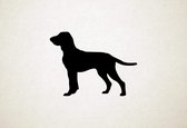 Bracco Italiano - Silhouette hond - M - 60x81cm - Zwart - wanddecoratie
