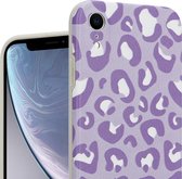 ShieldCase Purple Panther geschikt voor Apple iPhone Xr hoesje