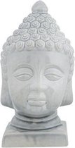Cosy&Trendy Soft Grey Boeddha beeld - Aardewerk - 30 cm