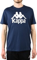 Kappa Caspar T-Shirt 303910-821, Mannen, Marineblauw, T-shirt, maat: XXL