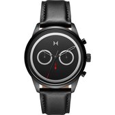 Mmt Heren horloges quartz analoog One Size Zwart 32016138