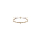 Thomas Sabo Dames-Armband 925 Zilver, Perlon/Nylon 36 Jaspis One Size 88274041